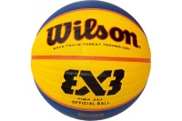 Мяч баскетбольный "Wilson-Fiba 3х3" ПУ, №7 (сине/желтый) E43137