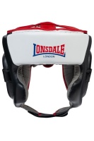 Шлем Lonsdale Padbury SM черн/бел/красн. (арт. 160004 SM BK/WH/RD)