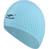 Шапочка для плавания силиконовая Bubble Cap (мятная) E41547