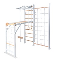 ДСК PERFETTO SPORT "Scala in legno con rete 2" bianco-naturale PS-131