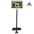 Баскетбольная мобильная стойка DFC STAND44HD1 112x72см HDPE