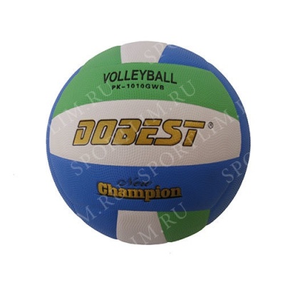 Мяч волейбольный DOBEST PK-1010GWB клееный