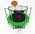 Батут с баскетбольным кольцом I-JUMP BASKET 10ft зеленый