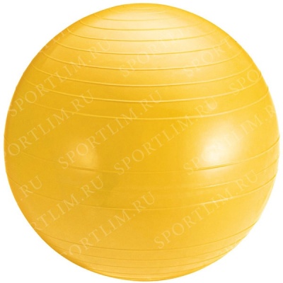 Мяч гимнастический Anti-Burst 85 см (желтый)FBA-85-1